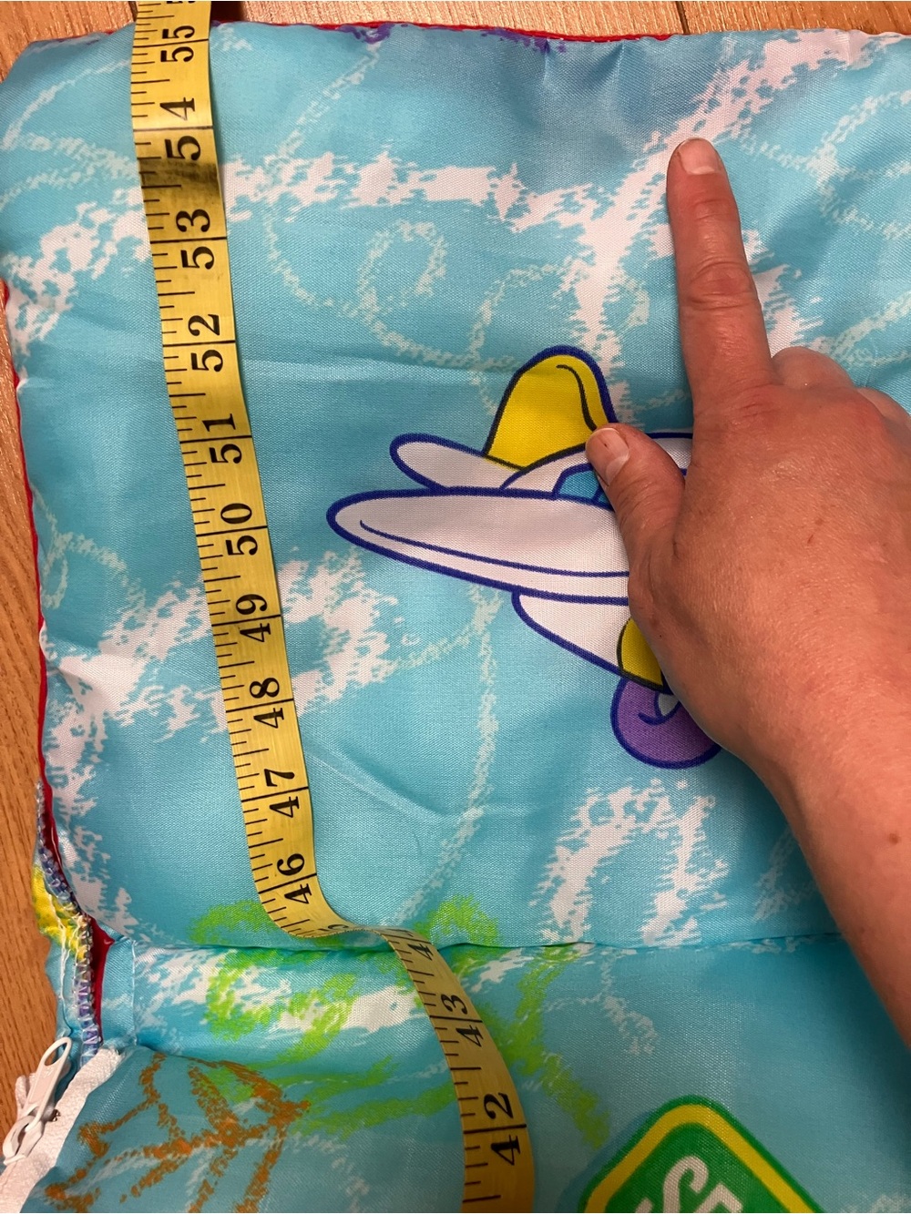 Rare Vintage 2000 Elmo's World Sesame Street Kids Sleeping Bag Y2K Nostalgia - Picture 10 of 12